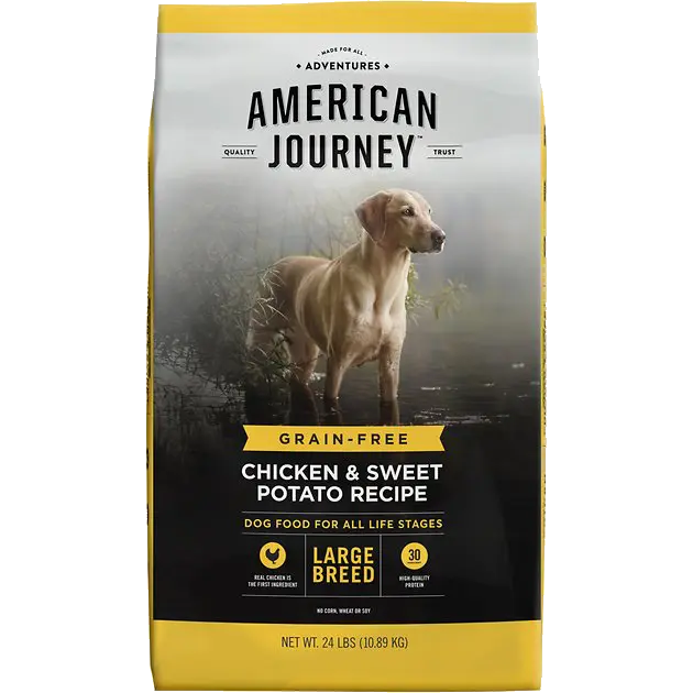 Grain-Free Large Breed Chicken & Sweet Potato Recipe package