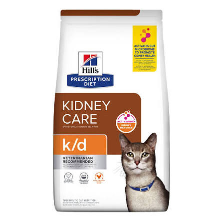 Prescription Diet k/d Feline Dry with Chicken package
