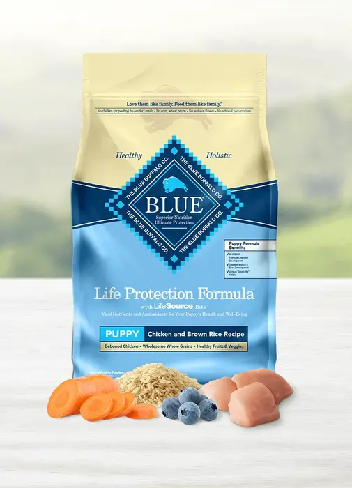Life Protection Formula Chicken and Brown Rice Recipe For Puppies package