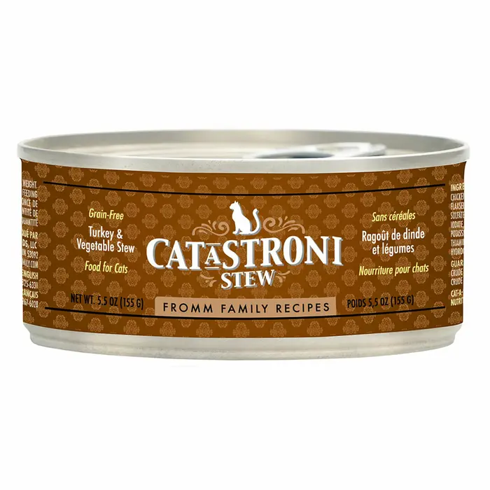 Cat-A-Stroni Turkey & Vegetable Stew package
