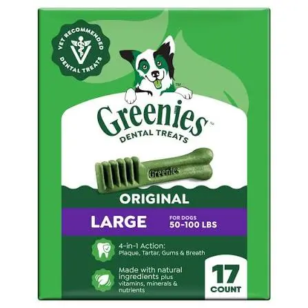 Original Large Dental Treats package