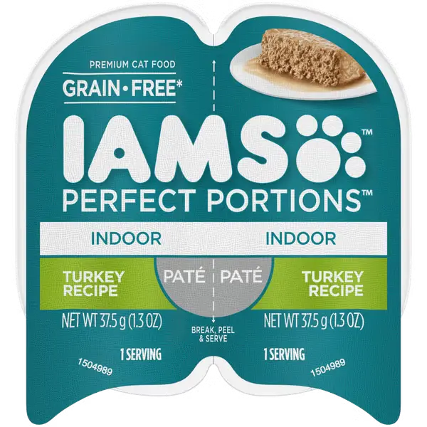 Perfect Portions Turkey Recipe Paté For Indoor Cats package
