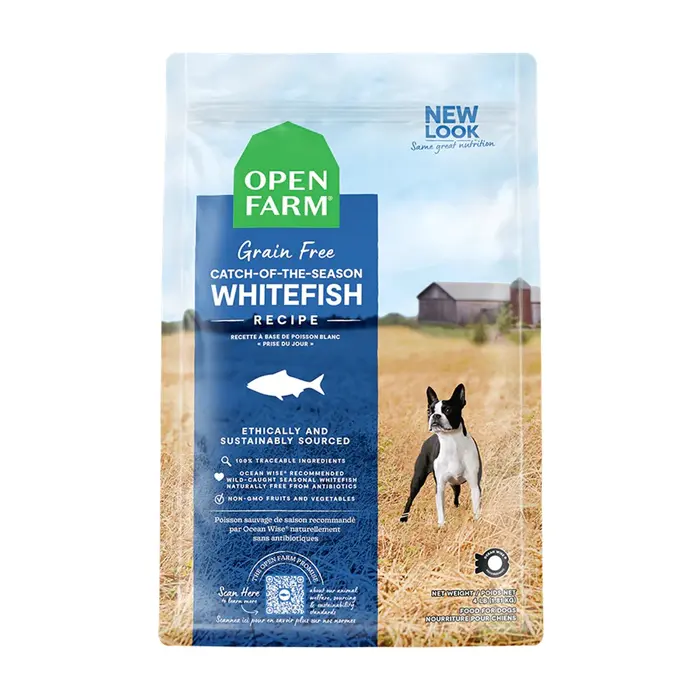 Dry Dog Food Catch-Of-The-Season Whitefish Recipe package