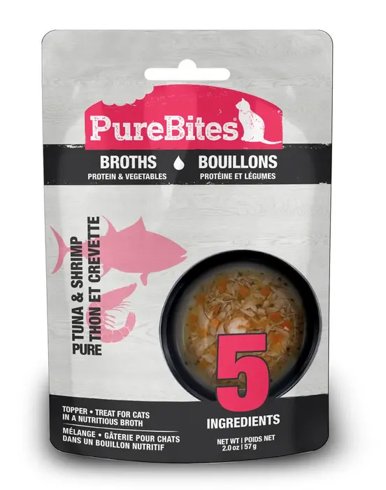 Broths Tuna & Shrimp Recipe For Cats package