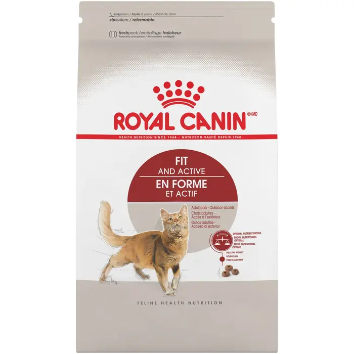 Feline Health Nutrition Adult Fit and Active package