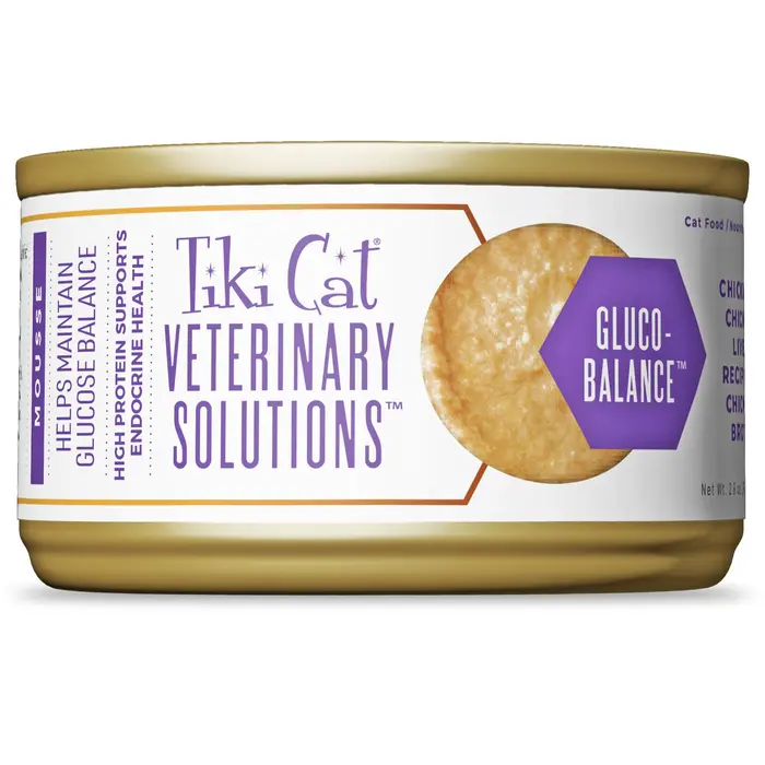 Veterinary Solutions Gluco Balance With Chicken & Chicken Liver Recipe In Chicken Broth (Mousse) package