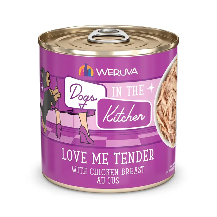 Dogs In The Kitchen Love Me Tender - With Chicken Breast Au Jus package