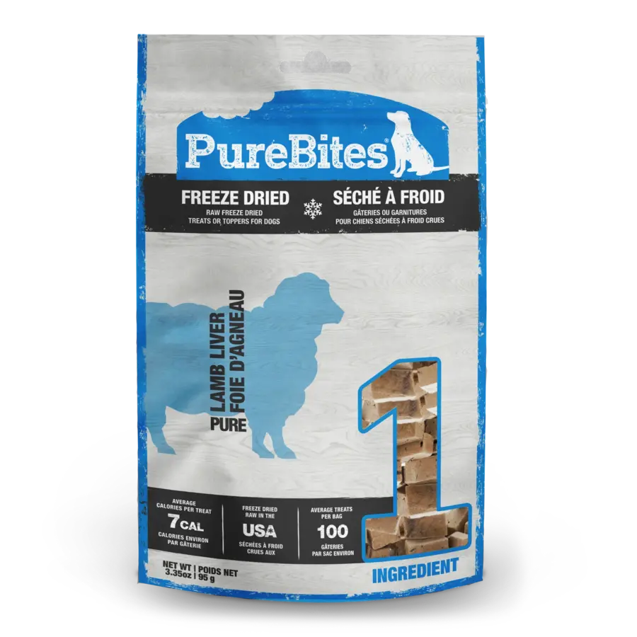 Freeze-Dried Lamb Liver package